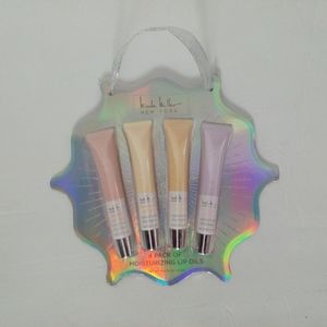 Nicole Miller New York 4 Pack Moisturizing Lip Oils